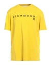 Richmond X Man T-shirt Yellow Size Xl Cotton