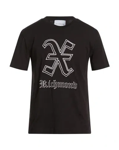 Richmond X Man T-shirt Black Size M Cotton