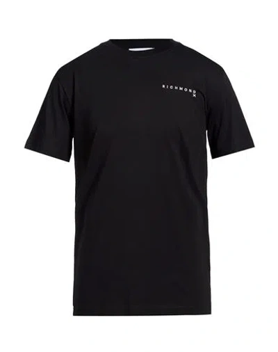 Richmond X Man T-shirt Black Size M Cotton