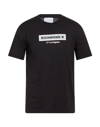 Richmond X Man T-shirt Black Size Xl Cotton