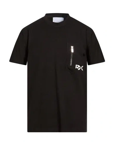 Richmond X Man T-shirt Black Size Xl Cotton