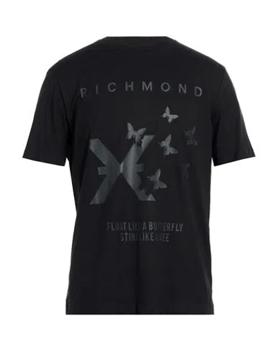 Richmond X Man T-shirt Black Size Xs Cotton
