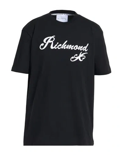 Richmond X Man T-shirt Black Size Xxl Cotton