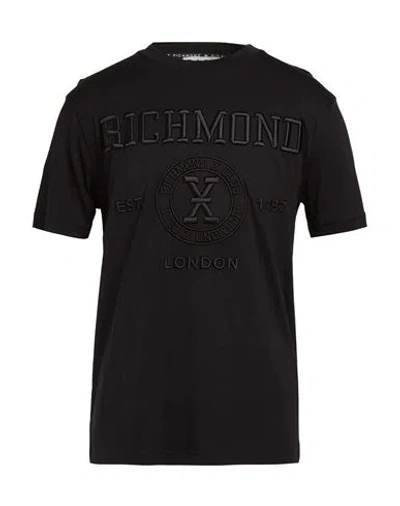 Richmond X Man T-shirt Black Size Xxl Pima Cotton