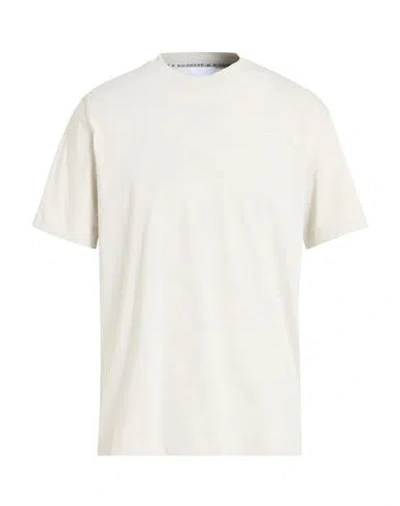 Richmond X Man T-shirt Light Grey Size L Cotton In White