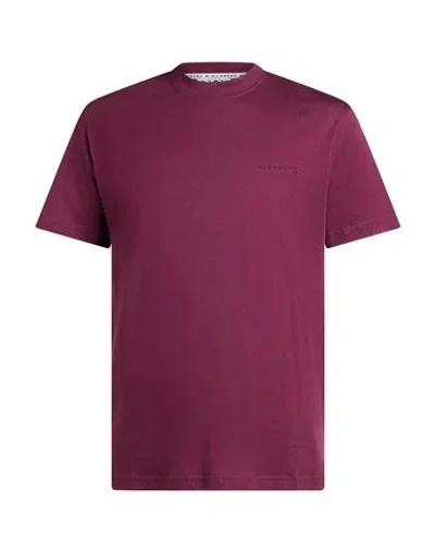 Richmond X Man T-shirt Plum Size S Cotton, Viscose In Purple