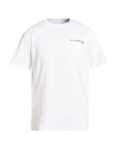 Richmond X Man T-shirt White Size L Cotton
