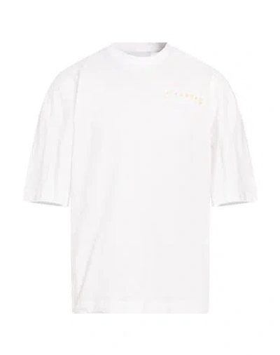 Richmond X Man T-shirt White Size M Cotton In Multi