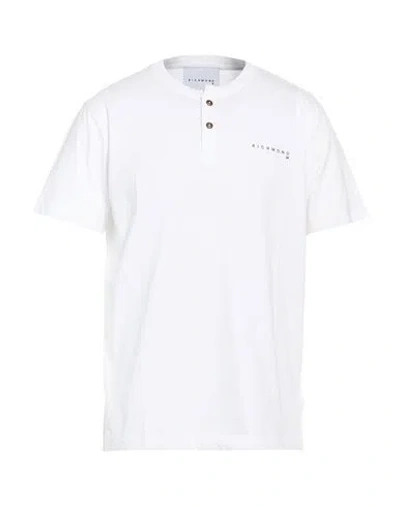 Richmond X Man T-shirt White Size M Cotton