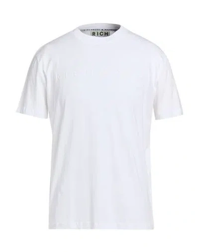 Richmond X Man T-shirt White Size M Pima Cotton