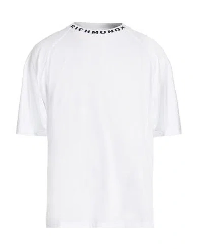 Richmond X Man T-shirt White Size S Cotton
