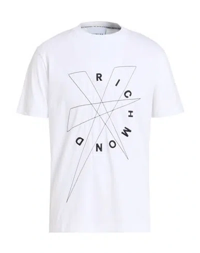 Richmond X Man T-shirt White Size Xl Cotton