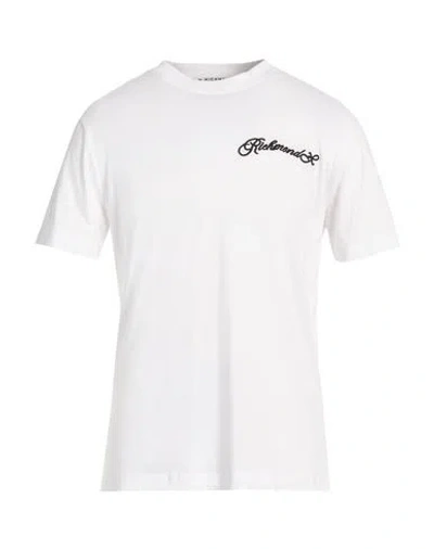 Richmond X Man T-shirt White Size Xxl Pima Cotton