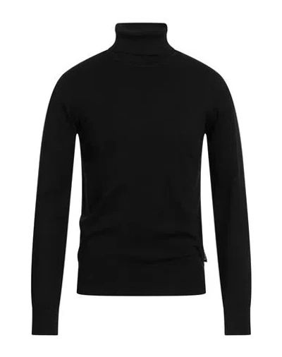 Richmond X Man Turtleneck Black Size 3xl Viscose, Polyamide
