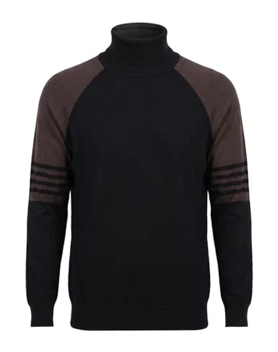 Richmond X Man Turtleneck Black Size S Viscose, Polyamide