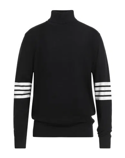Richmond X Man Turtleneck Black Size Xxl Viscose, Polyester, Nylon