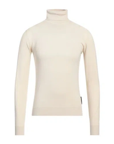 Richmond X Man Turtleneck Off White Size S Viscose, Nylon