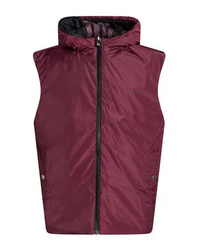 Richmond X Man Vest Burgundy Size 44 Polyester In Red