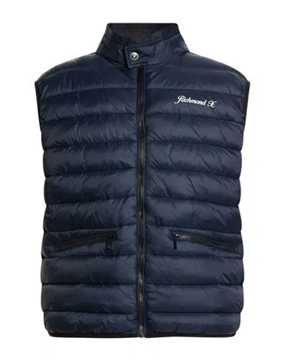 Richmond X Man Vest Midnight Blue Size 42 Nylon