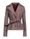 Richmond X Woman Blazer Burgundy Size 6 Polyester In Red