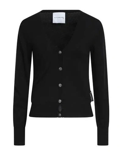Richmond X Woman Cardigan Black Size Xs Polyester, Nylon, Viscose