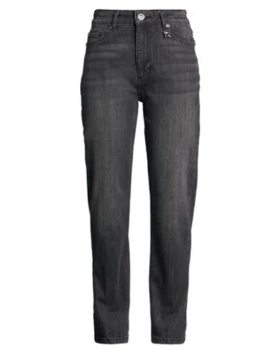 Richmond X Woman Jeans Black Size 30 Cotton, Elastane