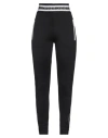 Richmond X Woman Pants Black Size L Cotton, Nylon, Elastane In Black