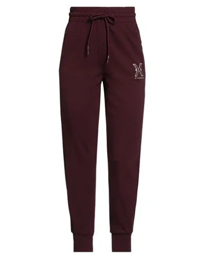 Richmond X Woman Pants Burgundy Size S Cotton, Polyester, Elastane In Red