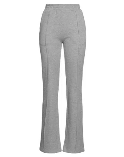 Richmond X Woman Pants Light Grey Size L Cotton, Viscose