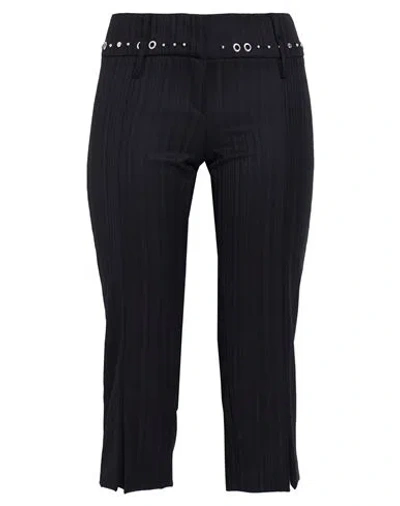 Richmond X Woman Pants Midnight Blue Size 2 Virgin Wool