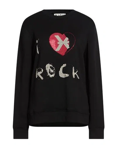 Richmond X Woman Sweatshirt Black Size L Cotton