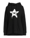 Richmond X Woman Sweatshirt Black Size L Cotton, Polyester