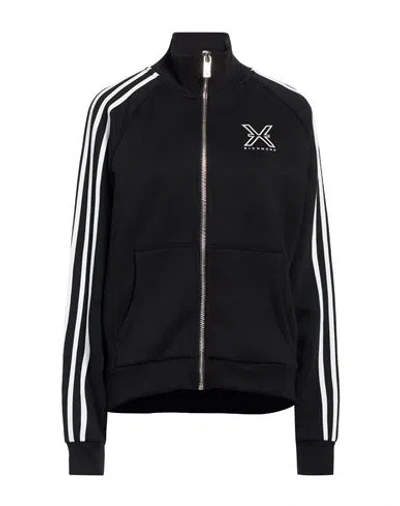 Richmond X Woman Sweatshirt Black Size Xl Cotton, Polyester In Blue