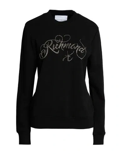 Richmond X Woman Sweatshirt Black Size Xxs Cotton, Polyester