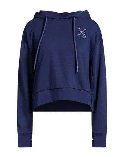 Richmond X Woman Sweatshirt Navy Size L Cotton, Polyester In Blue