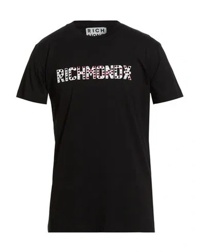Richmond X Woman T-shirt Black Size Xl Cotton