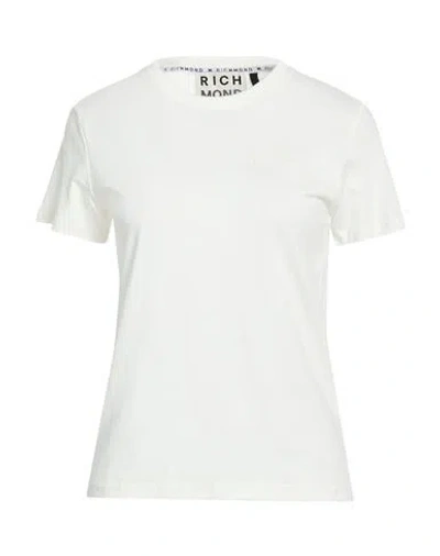 Richmond X Woman T-shirt White Size L Pima Cotton