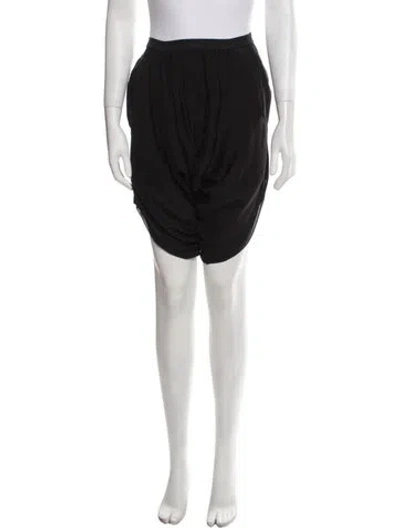 Pre-owned Rick Owens 2011 Knee-length Shorts In Black