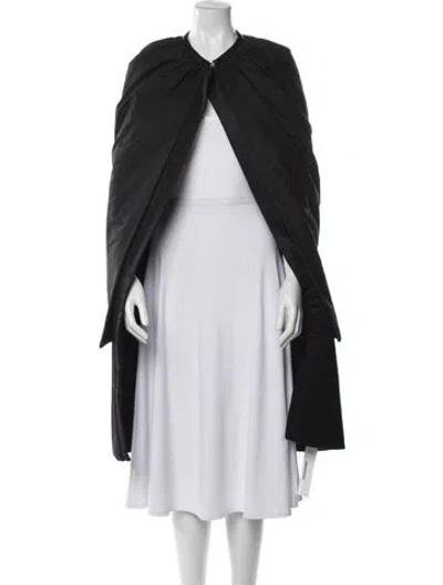 Pre-owned Rick Owens 2011 'limo' Cape In Black