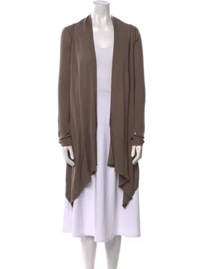 Pre-owned Rick Owens 2011 'limo' Sweater In Brown