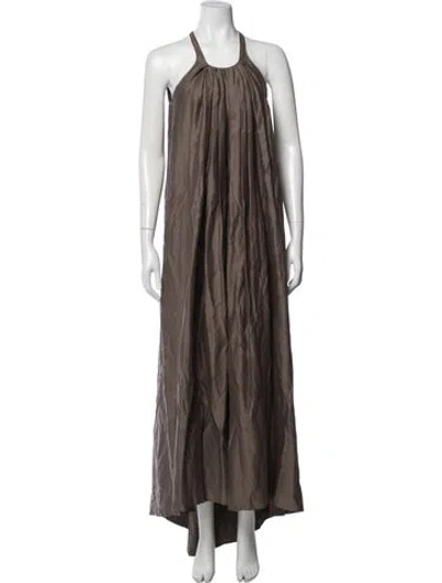 Pre-owned Rick Owens 2011 Long Dress In Grey