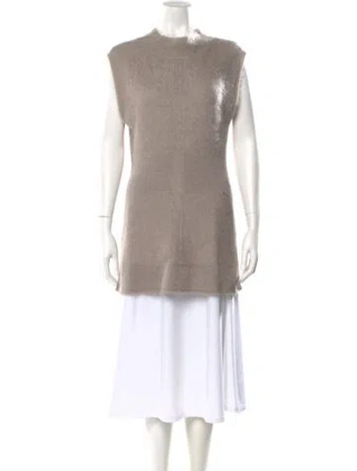 Pre-owned Rick Owens 2012 Mountain Sweater In Neutral