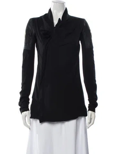 Pre-owned Rick Owens 2013 'island' Biker Jacket In Black