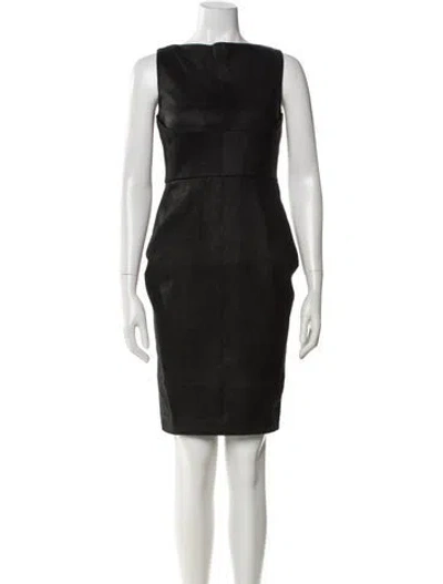 Pre-owned Rick Owens 2013 Knee-length Dress In Black