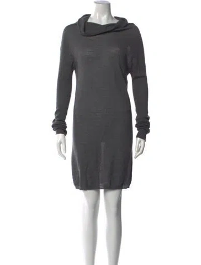 Pre-owned Rick Owens 2013 Plinth Sweater In Grey