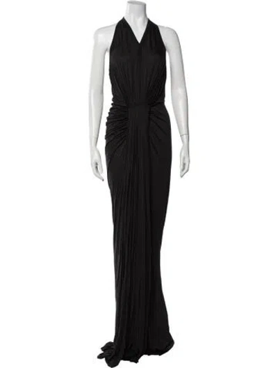 Pre-owned Rick Owens 2015 Long Dress W/ Tags In Black