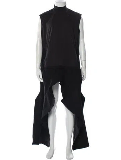 Pre-owned Rick Owens 2015 'sphinx' Vest In Black