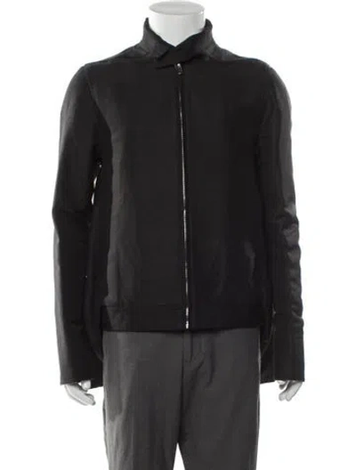 Pre-owned Rick Owens 2017 'walrus' Jacket In Black