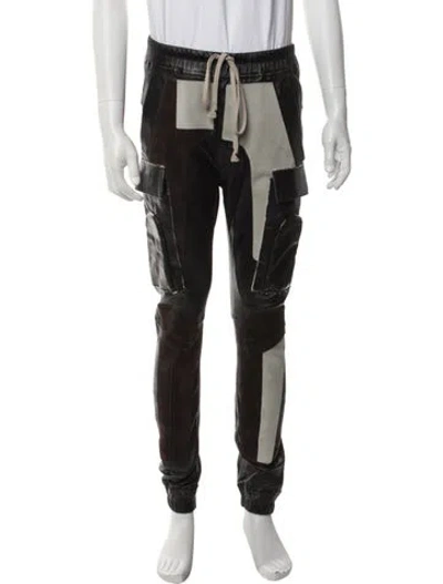 Pre-owned Rick Owens 2019 Cargo Pants In Black