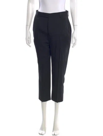 Pre-owned Rick Owens 2019 Straight Leg Pants In Black